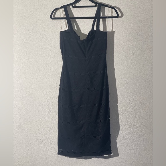 Guess  Square Neck Ruched Dress
Style # W4FK0XK0T00 - Picture 2 of 5